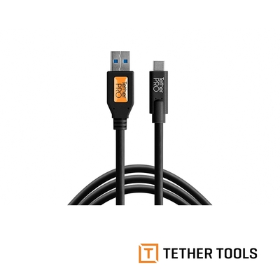 Tether Tools CUC3215-BLK USB3.0 轉 USB-C 傳輸線 4.6M