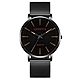 Geneva 日內瓦-莫里斯網紋簡約刻度米蘭帶手錶 product thumbnail 1