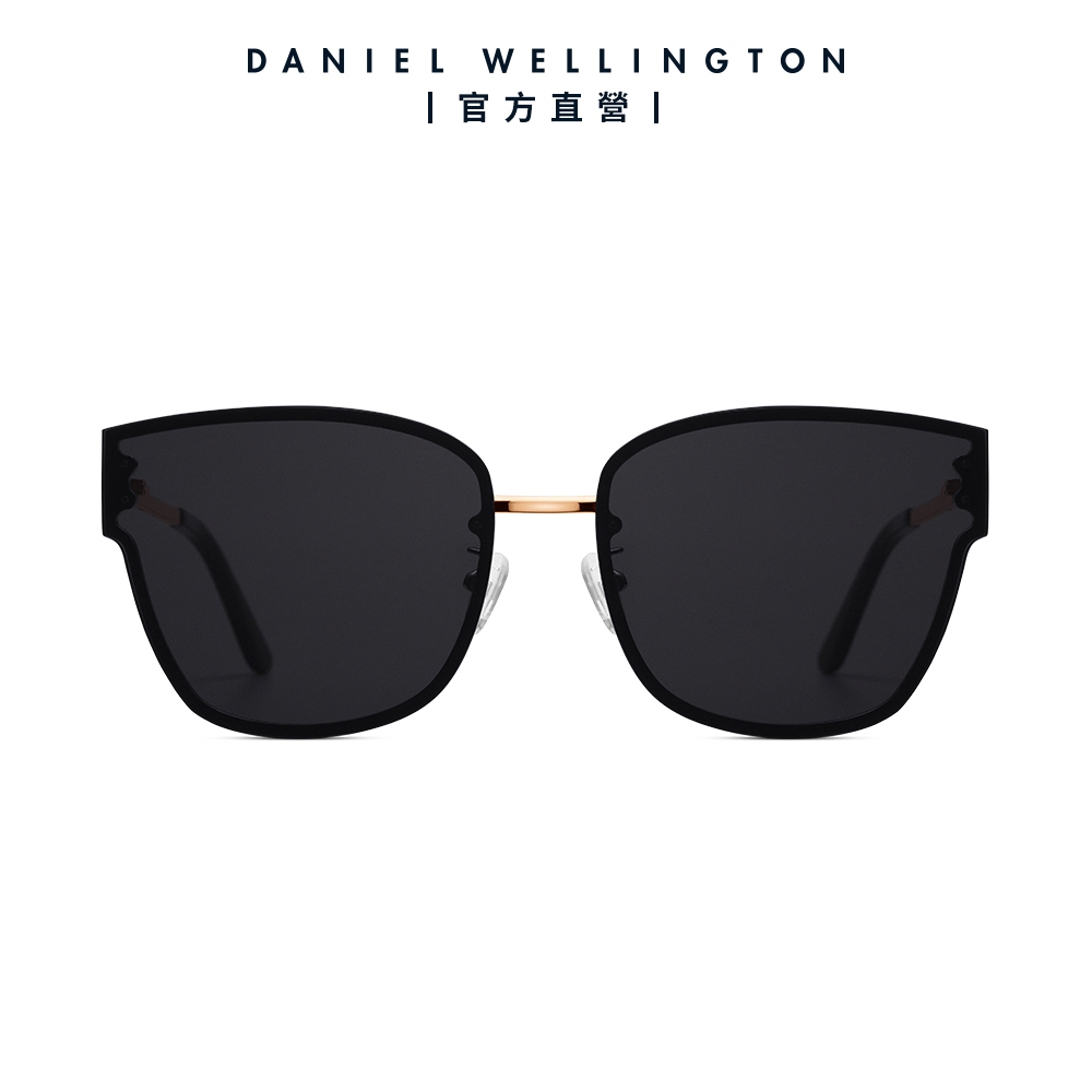 Daniel Wellington DW 墨鏡 Classic Grande 時尚中性大框墨鏡 玫瑰金