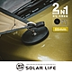 Solarlife 索樂生活 防刮包膠強磁掛勾+吊環套組 2in1 88mm.強力磁鐵 露營車用 強磁防刮 車宿磁鐵 吸鐵磁鐵 product thumbnail 1
