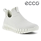 ECCO GRUUV W 樂步輕便經典皮革休閒鞋 女鞋 白色 product thumbnail 1