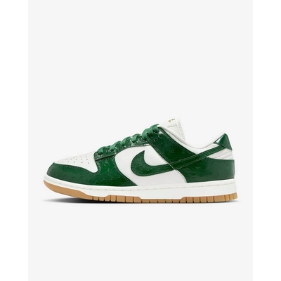 NIKE DUNK LOW LX 女休閒運動鞋-白綠-FJ2260002