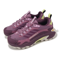 Merrell 戶外鞋 Moab Speed 2 GTX 女鞋 紫 綠 防水 緩衝 黃金大底 郊山 登山鞋 ML037846