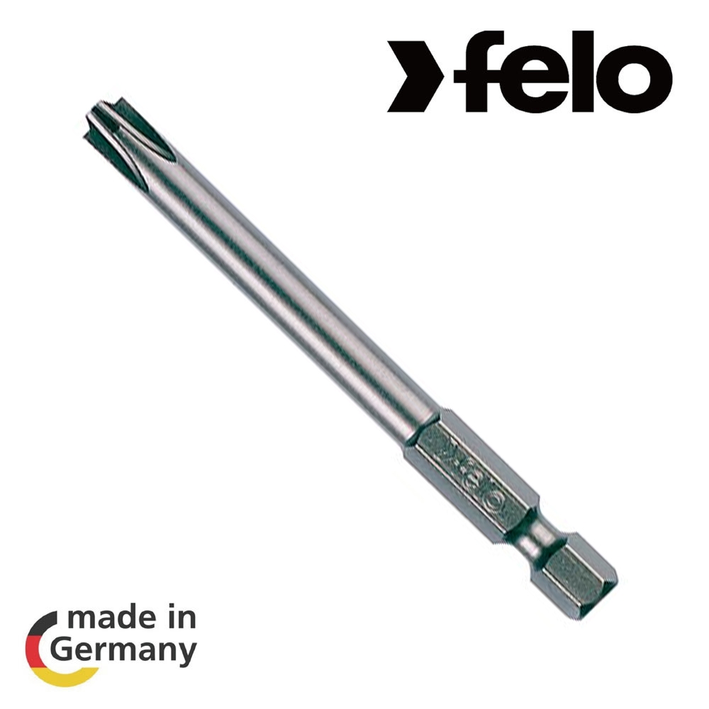 【FELO】起子頭 H2x73mm-2支入 配電專用 E6,3(03220236)