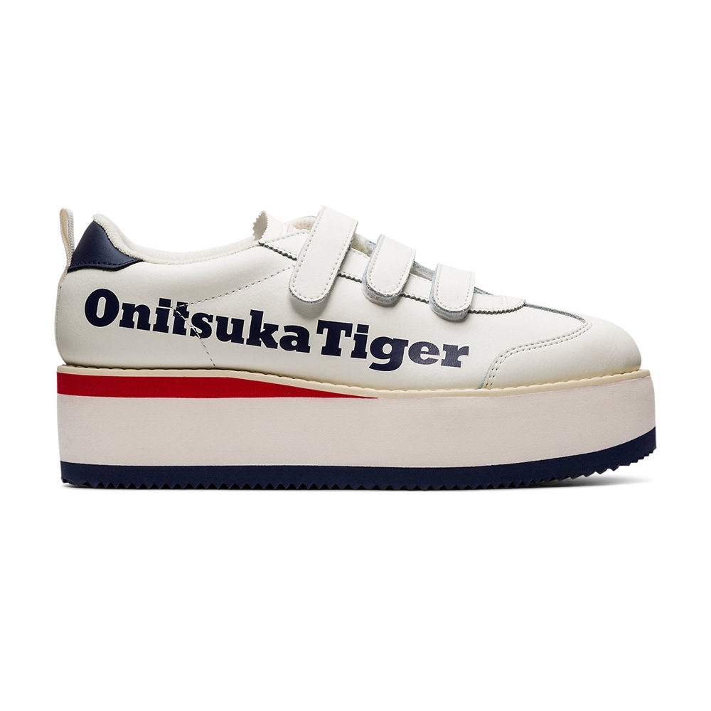Onitsuka Tiger鬼塚虎-DELEGATION CHUNK W 休閒鞋 女 (米白)1182A207-112