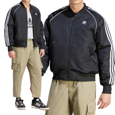 Adidas Comm Sst Vrct 男款 黑色 三葉草 棒球外套 運動 休閒 外套 IL2573