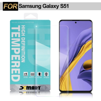 Xmart for Samsung Galaxy A51 薄型9H玻璃保護貼-非滿版