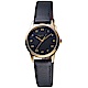 agnes b.法式簡約太陽能腕錶(BU9031P1)-27mm/黑x金 product thumbnail 1