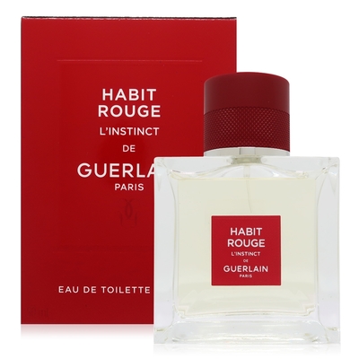 Guerlain 嬌蘭 Habit Rouge L Instinct 男性淡香水 EDT 50ml (新版) (平行輸入)