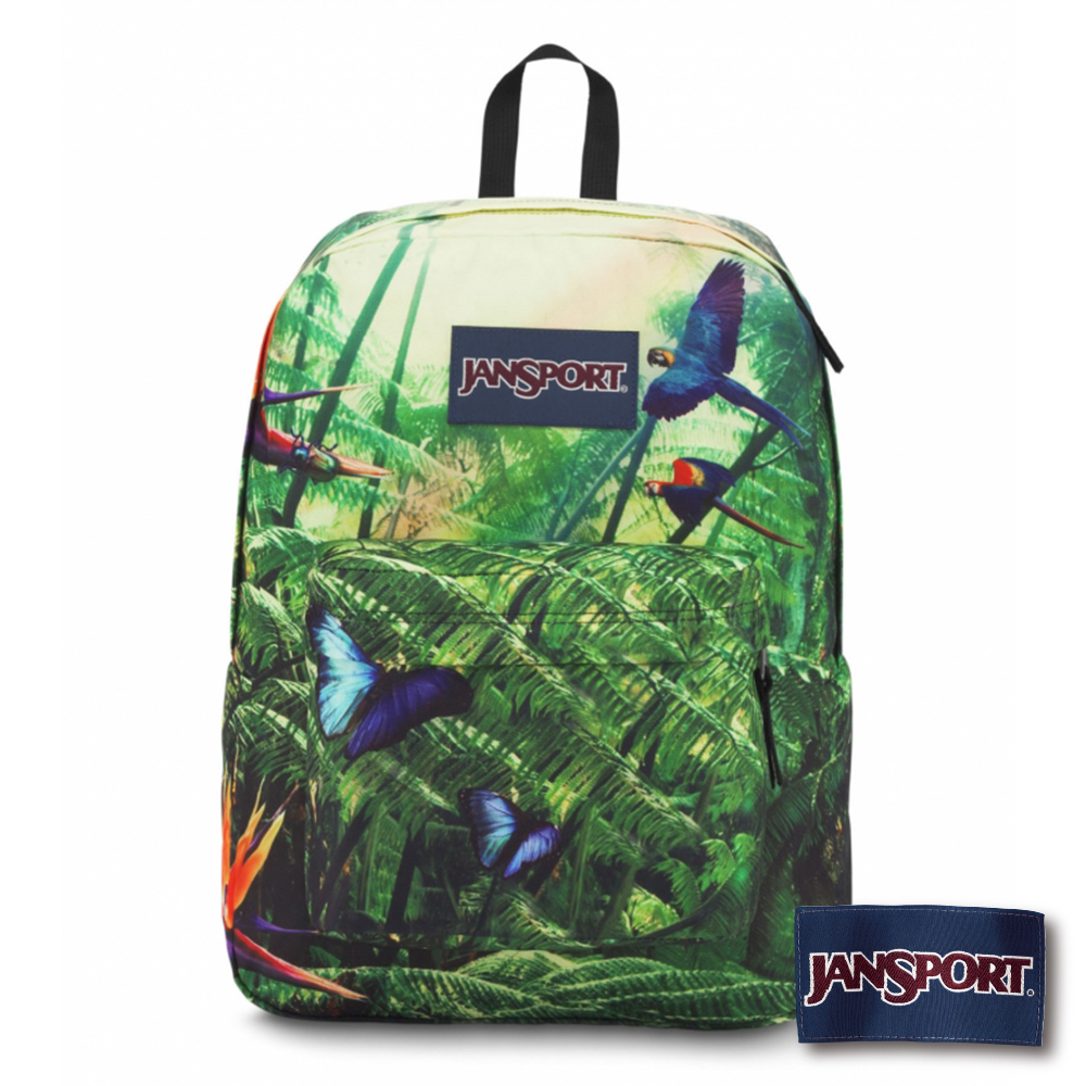 JanSport -HIGH STAKES系列後背包 -熱帶叢林