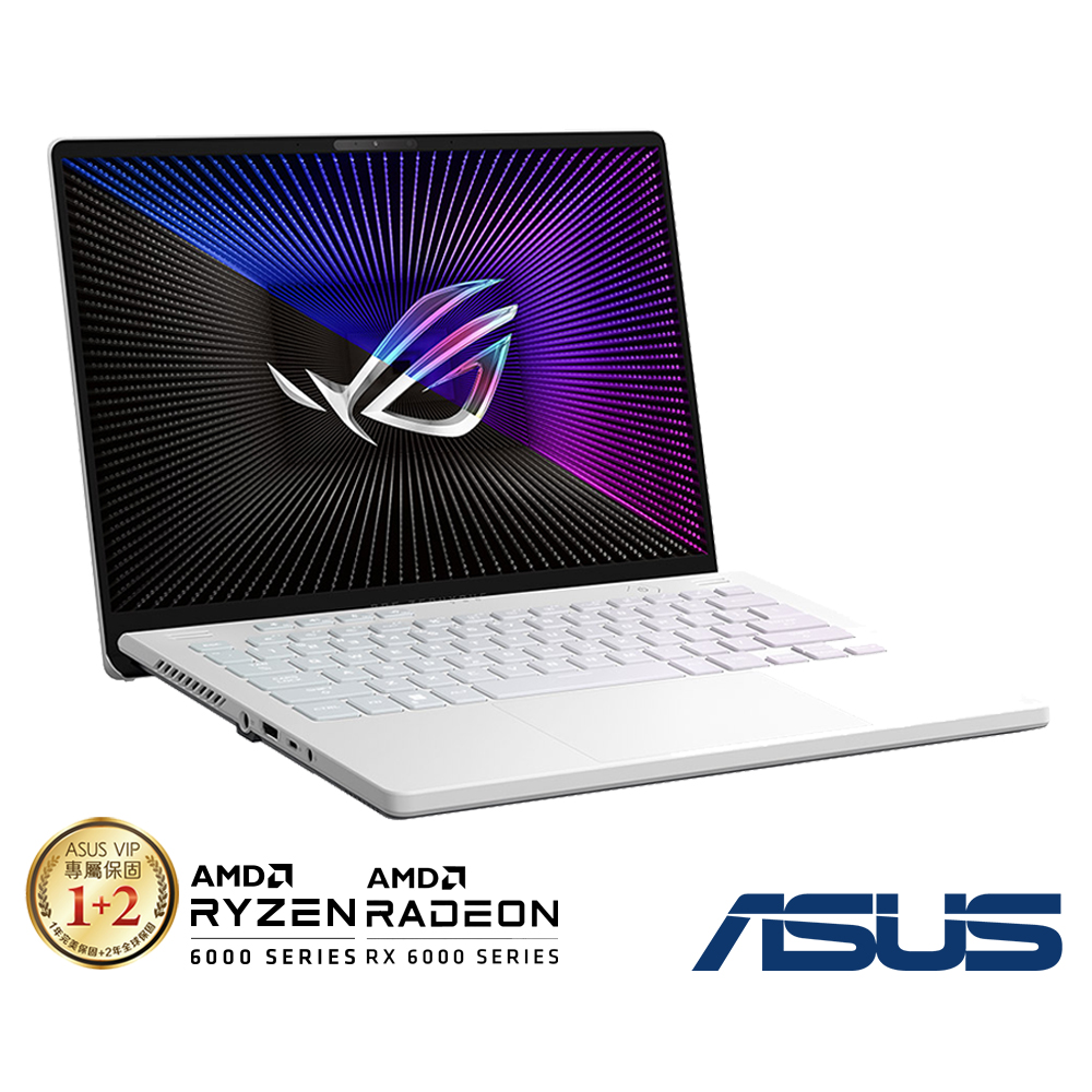 ASUS GA402RJ 14吋電競筆電 (R9-6900HS/RX6700S/16G/1TB SSD/月光白/有燈版)