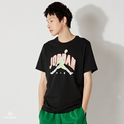 Nike AS M J BRAND JDN AIR SS crew 男款 黑 印花 休閒 短袖 CZ8384-010