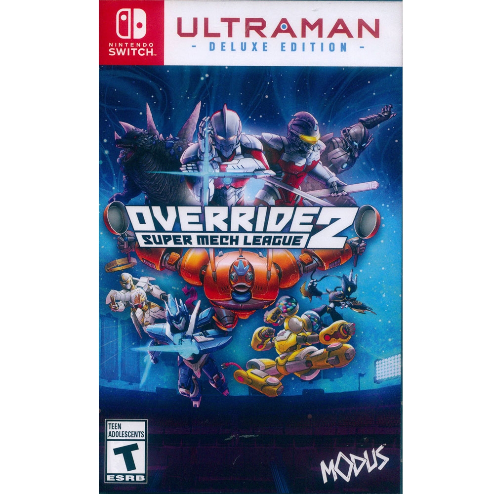Override 2: 超級機甲聯盟 奧特曼豪華版 Override 2: Ultraman Deluxe Edition - NS Switch 中英日文美版