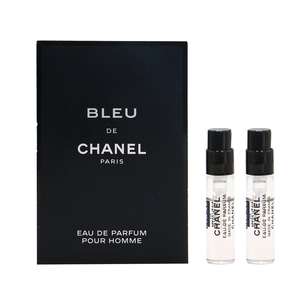 CHANEL香奈兒BLEU藍色男性香水(淡香精)1.5ml 針管*2入組| CHANEL 