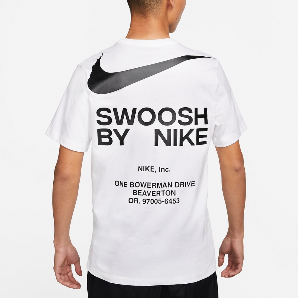 Nike 短T NSW Tee 男款黑白短袖上衣大Logo 小勾大勾DZ2882-100 | NIKE