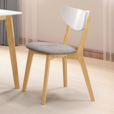Boden-蕾伊娜北歐風實木餐椅/單椅(二色可選-四入組合)-45x50x80cm