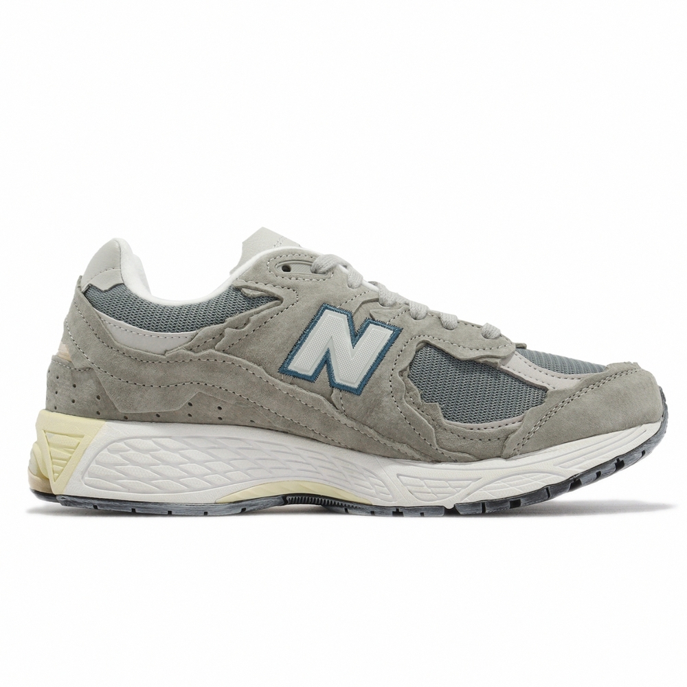 New Balance 休閒鞋2002R 男鞋JP 鞋皇配色復古綠藍仿舊舒適經典NB