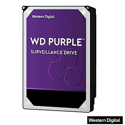 WD 紫標 8TB 3.5吋監控系統硬碟(WD82PURZ)