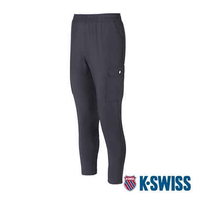 K-SWISS PF Pants吸排運動長褲-女-灰