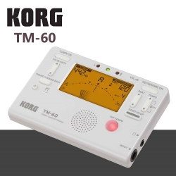 KORG TM-60調音節拍器/功能齊全/白