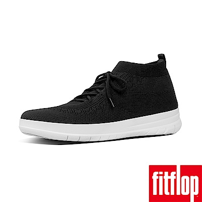 FitFlop UBERKNIT LACE-UP SNEAKERS-黑色