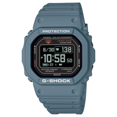 CASIO卡西歐 G-SHOCK光學感應心率電子錶(DW-H5600-2)