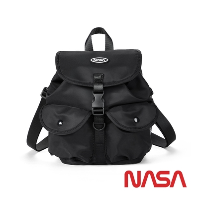 【NASA SPACE】美國授權太空旅人率性百搭三用後背包(暗夜黑) NA20007-02