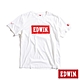 EDWIN 經典大紅標LOGO短袖T恤-男-米白色 product thumbnail 1