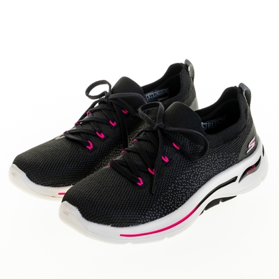 SKECHERS 健走鞋 女健走系列 GOWALK ARCH FIT - 124863BKHP