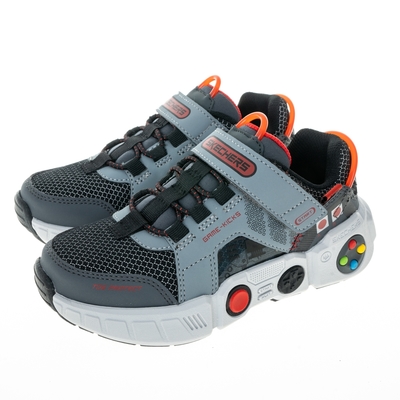 SKECHERS 童鞋 男童系列 GAMETRONIX - 402260LGYMT