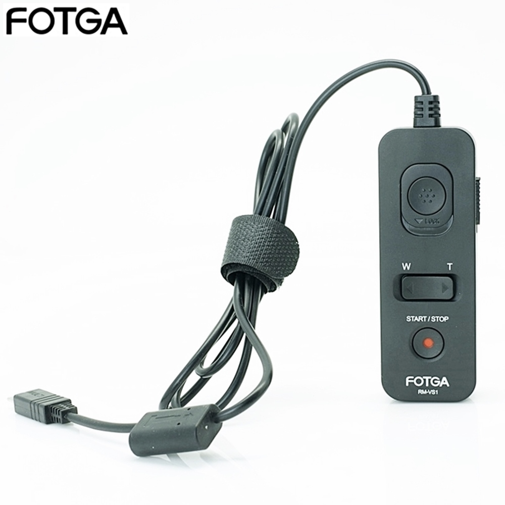 Fotga副廠Sony快門線RM-VS1(相容索尼原廠RM-VPR1快門線;可拍照錄影...)適a9 a7 a7R a7S II III IV a6600 a6500 a6100 ZV-1