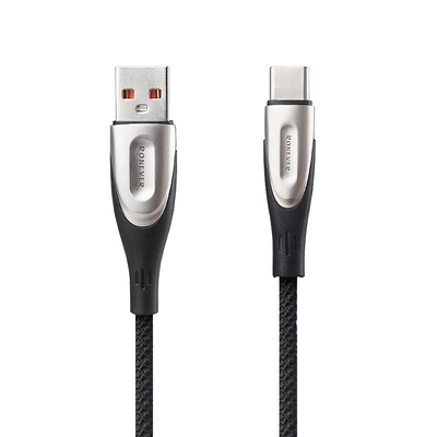RONEVER VPC179 USB-A to Type-C鋅合金充電傳輸線(TYPE-C)