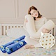 米夢家居-夢想家園系列-馬來西亞進口純天然長筒乳膠枕-附純棉布套-深夢藍 product thumbnail 1