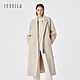JESSICA - 羊毛保暖寬鬆綁帶毛呢大衣外套（白）214ZC2 product thumbnail 1