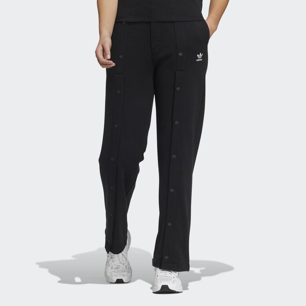 Adidas Ao Track Pants HL9394 女 運動長褲 休閒 按扣 棉質 彈性 穿搭 國際版 黑