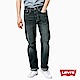 Levis 男款 505 深藍微刷白合身直筒丹寧牛仔褲 product thumbnail 1