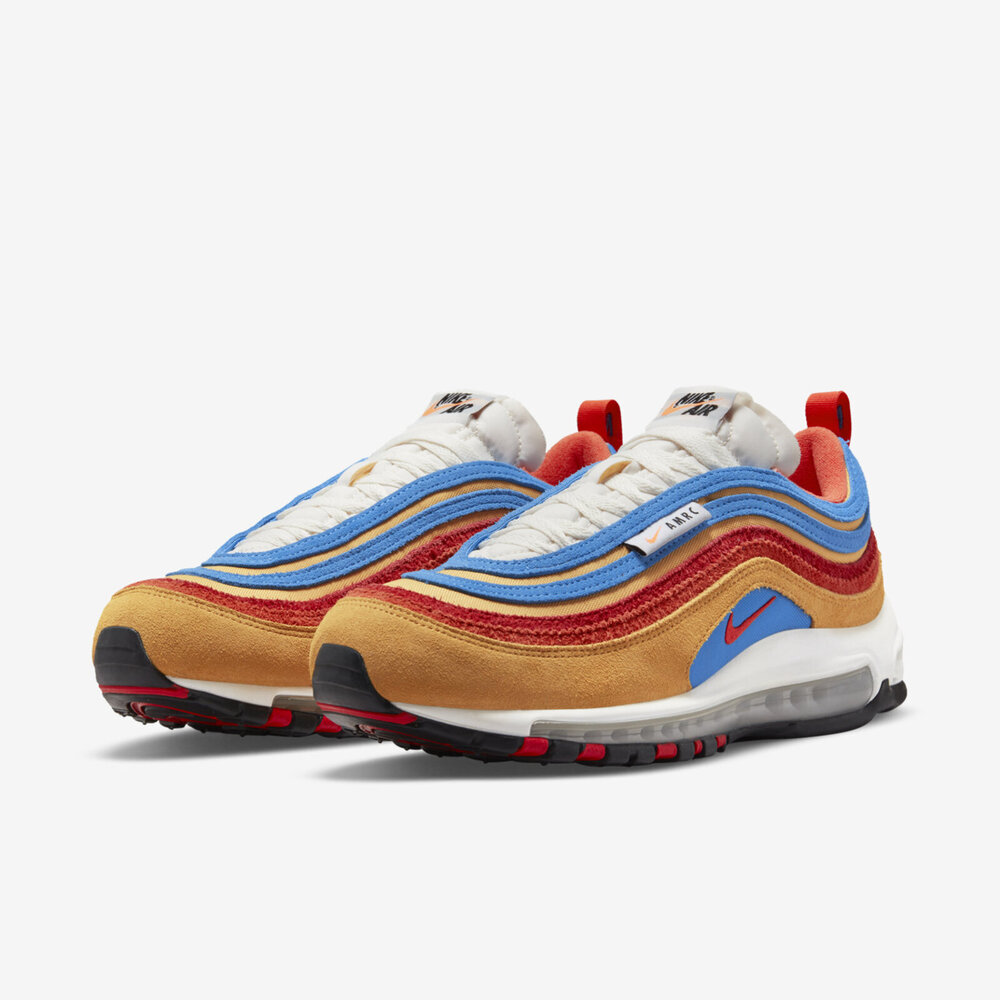 Nike Air Max 97 SE [DH1085-700] 男休閒鞋運動經典氣墊緩震穿搭麂皮橘