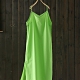 超顯白螢光綠純棉吊帶裙內搭長洋裝-設計所在 product thumbnail 1