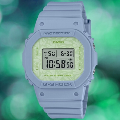 CASIO 卡西歐 G-SHOCK 大地色調 植物設計 電子腕錶 禮物推薦 畢業禮物 40.5mm / GMD-S5600NC-2