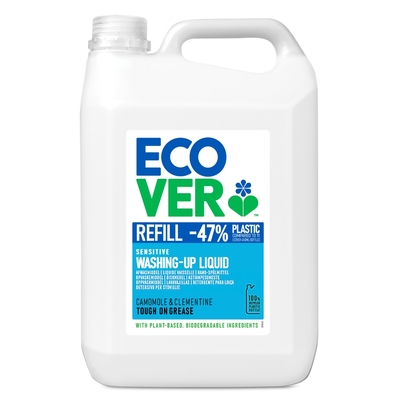 ECOVER 宜珂 親膚洗碗精 洋甘菊柑橘 5000ml