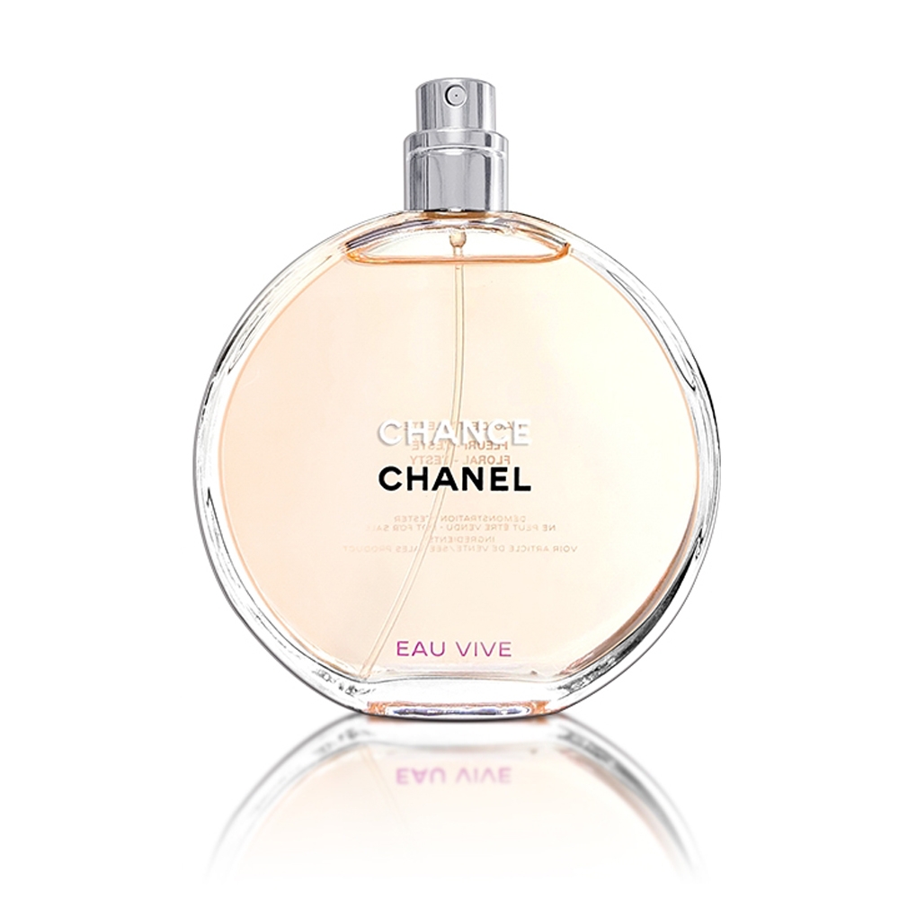 CHANEL香奈兒CHANCE 橙光輕舞女性淡香水100ml TESTER (環保盒/無蓋