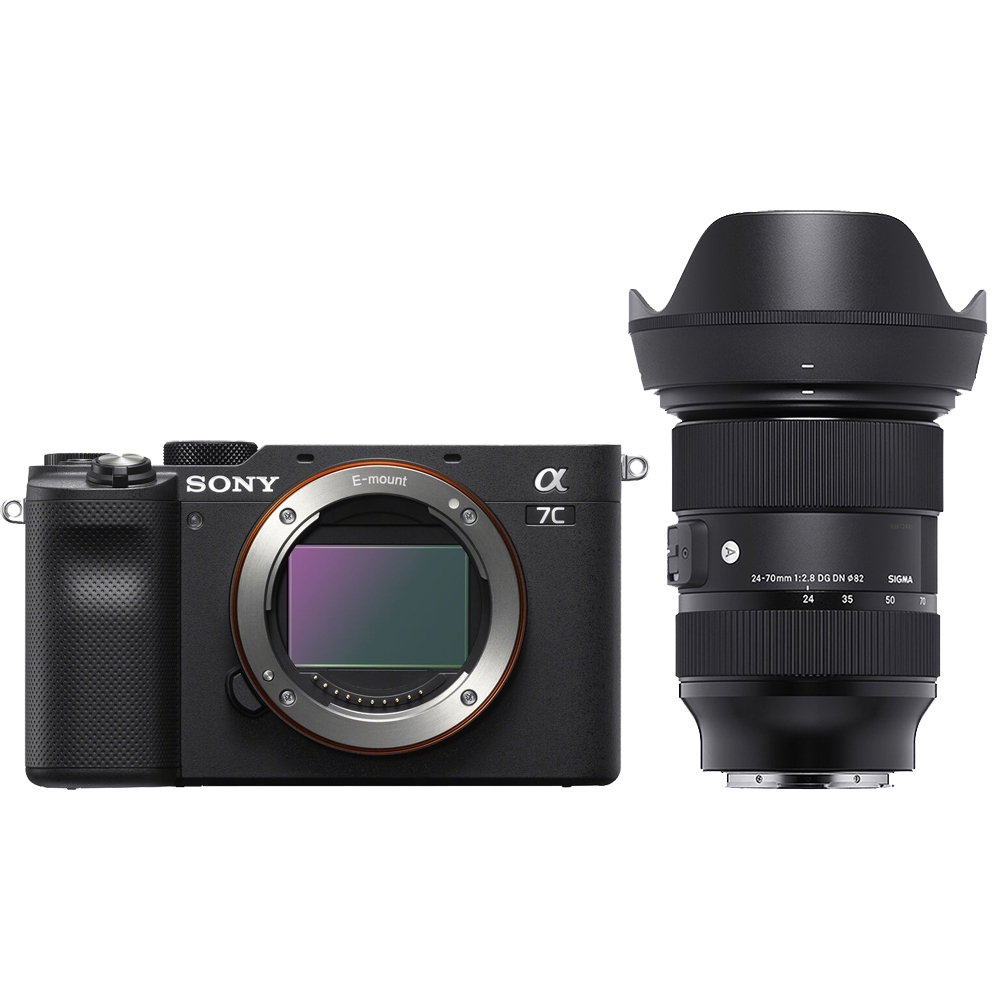 SONY 索尼 ILCE-7C / A7C 附 SIGMA 24-70mm F2.8 DG DN Art (公司貨) 全片幅微單眼相機 五軸防手震  翻轉螢幕 | 微單-全片幅/中片幅 | Yahoo奇摩購物中心