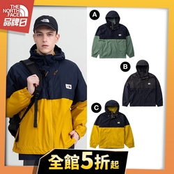 【The North Face】人氣推薦-北面男女款-早秋輕薄連帽