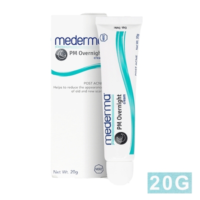 【Mederma 美德】夜間修護霜(20g) 護理凝膠 (蘆薈新配方)