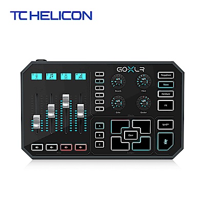 [無卡分期-12期] tc Helicon GO XLR 直播電競混音人聲效果器