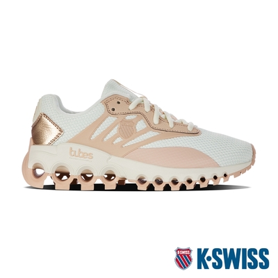 K-SWISS Tubes Sport輕量訓練鞋-女-白/橘粉