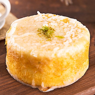 預購-樂活e棧-生日快樂蛋糕-檸檬糖霜蛋糕(320g/顆，共2顆)