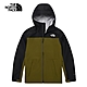 【The North Face 官方旗艦】北面男款綠黑拼接防水透氣連帽衝鋒衣｜89B2RMO product thumbnail 1