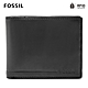 FOSSIL Allen 真皮證件格RFID皮夾-黑色 SML1547001 product thumbnail 1