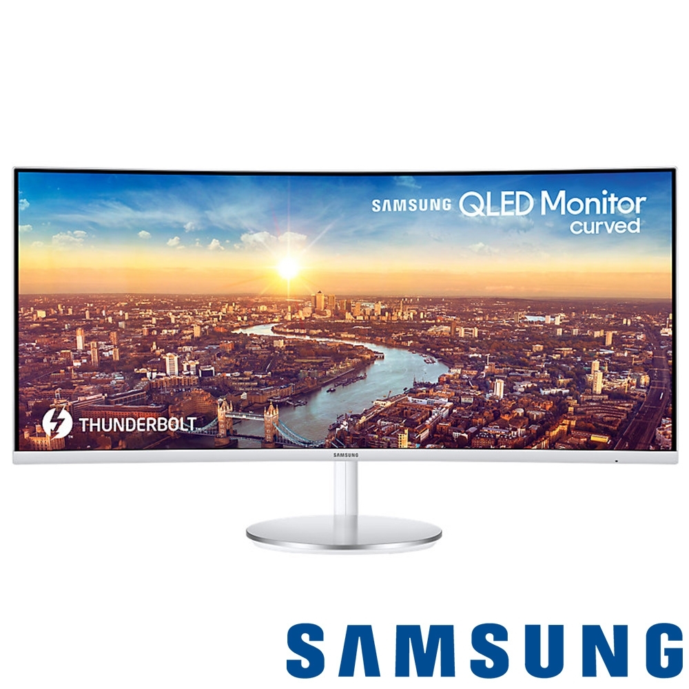 Samsung C34J791WTE 34型 Thunderbolt 3曲面寬螢幕